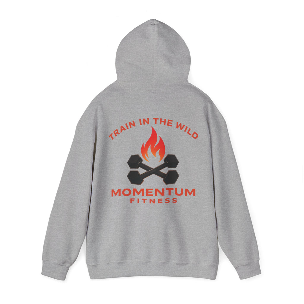 Momentum Fitness Hoodie - "Train in the Wild"