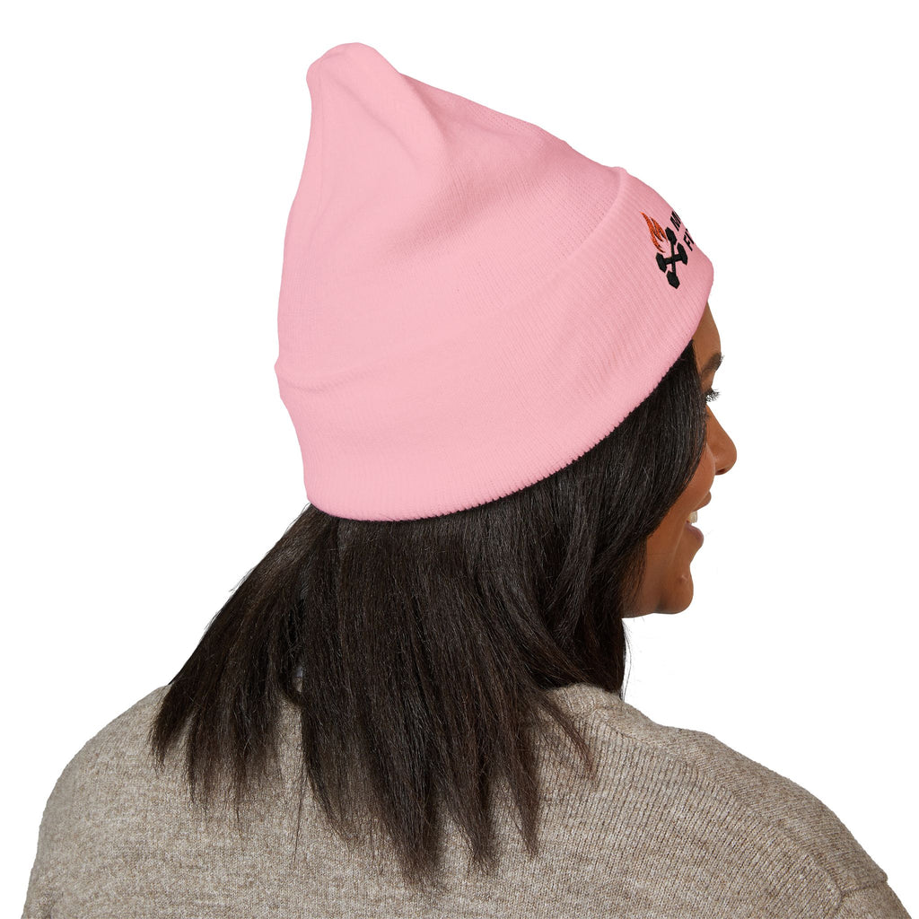Embroidered Campfire Beanie — Momentum Fitness