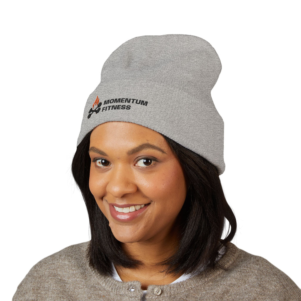 Embroidered Campfire Beanie — Momentum Fitness